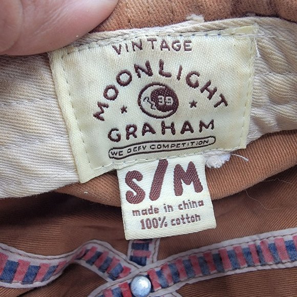 Vintage Moonlight Graham Kelloggs Brown Small Medium Hat Cap Tiger main image 8